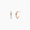 Mini Hoop Earrings - Rose Gold (pair)