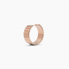 Chunky Ribbed Ear Cuff - Rose Gold (single)
