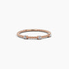 Beaded Diamond Ring Notes - Rose Gold
