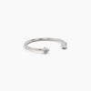 Diamond Cuff Band - White Gold