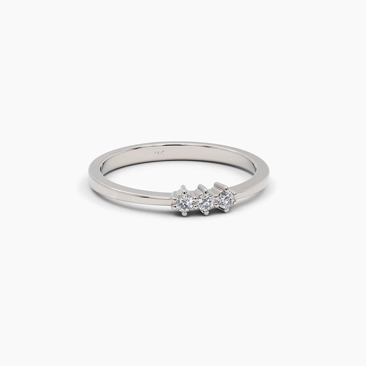 Triple Diamond Ring - Narcissus