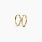 Classic Gold Hoop Earrings - Narcissus