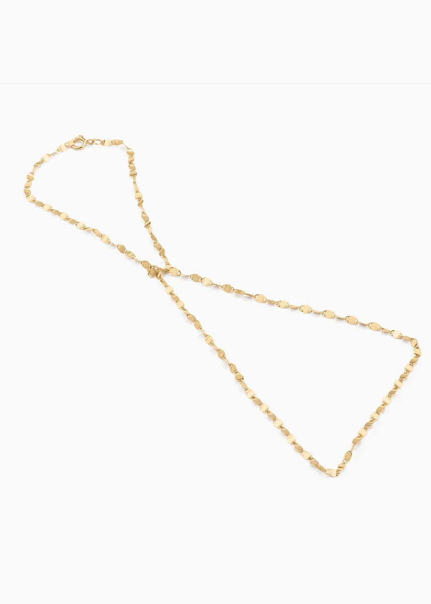 Handketten-Diamantarmband in Gelbgold