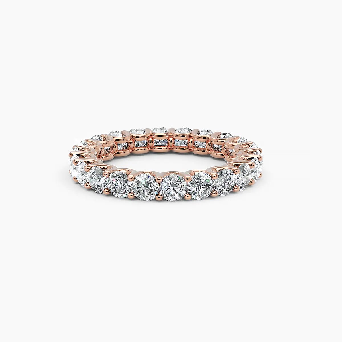 Round Diamond Eternity Ring 3.0mm - Narcissus