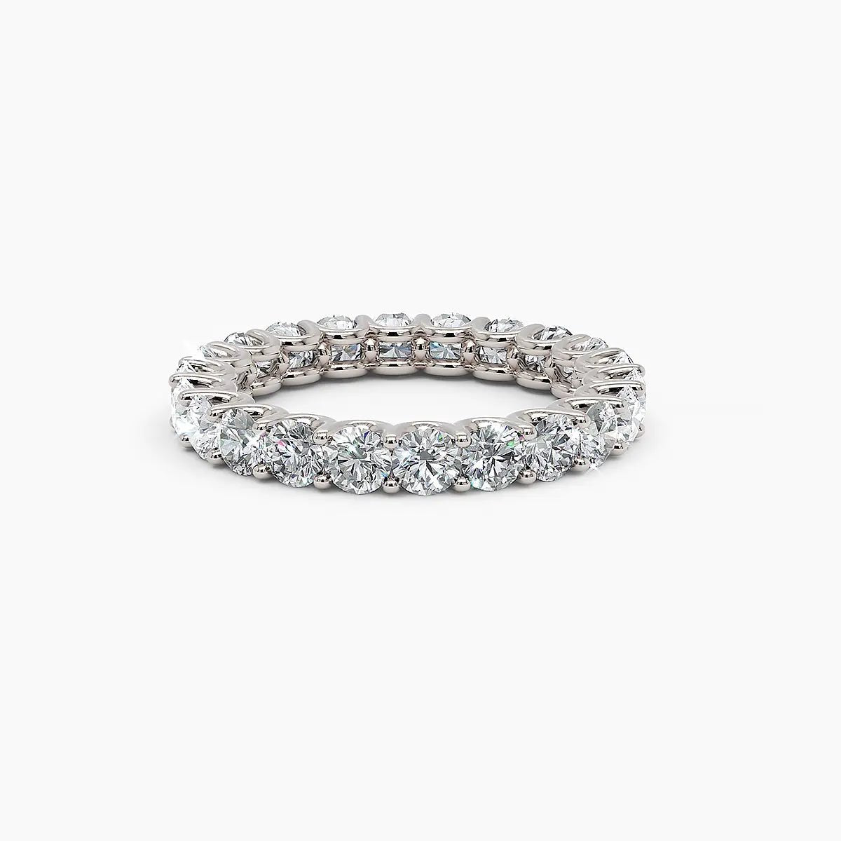Round Diamond Eternity Ring 3.0mm - Narcissus