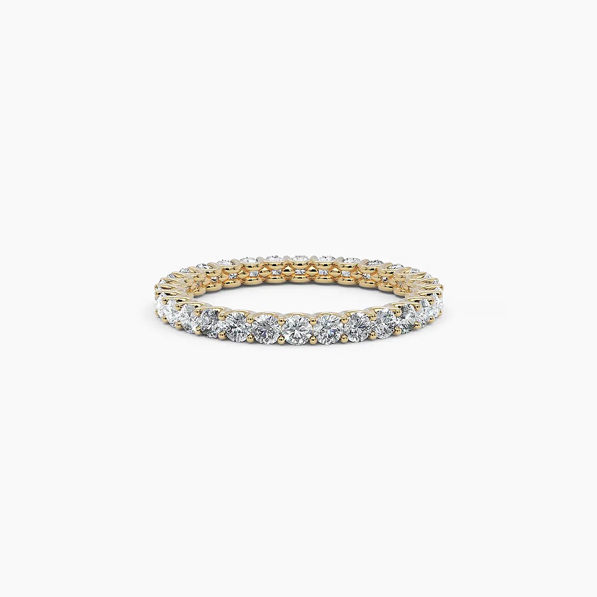 Round Diamond Eternity Ring 2.0mm - Narcissus