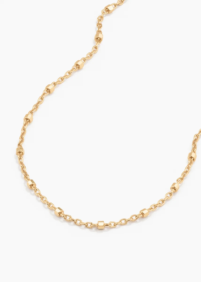 Beaded Whisper Chain Necklace