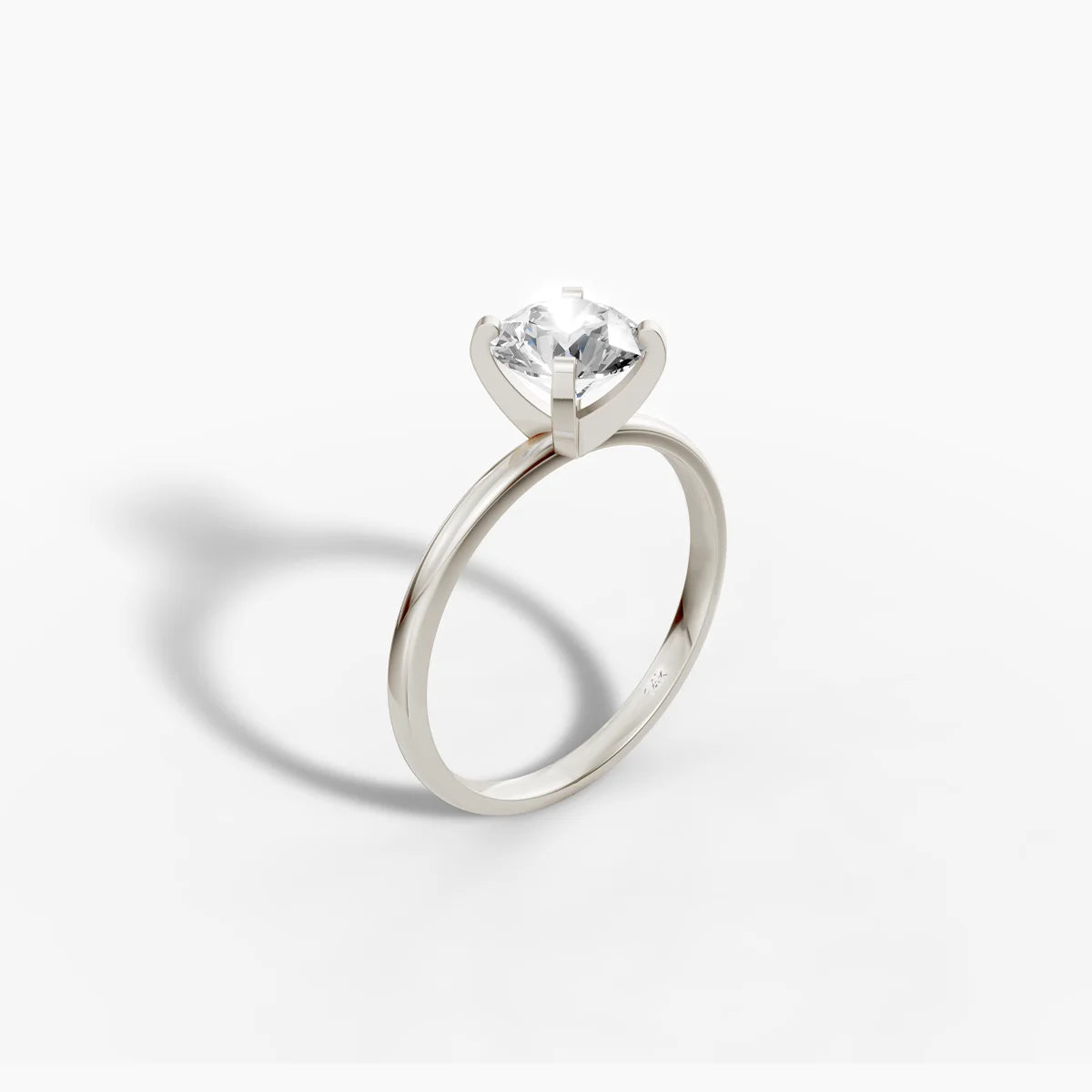 Classic Solitaire Diamond Engagement Ring