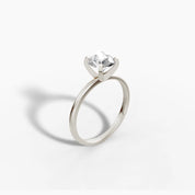 Classic Solitaire Diamond Engagement Ring