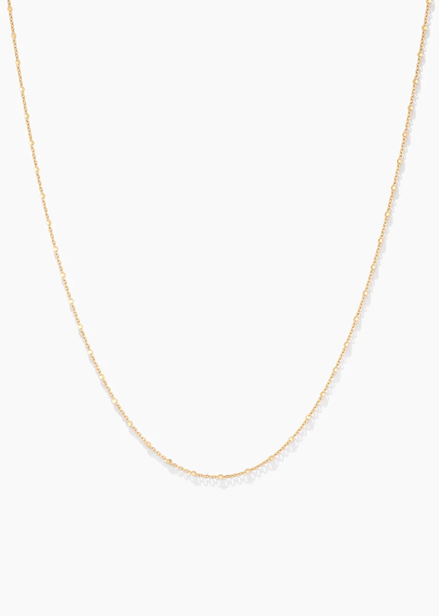 Beaded Whisper Chain Necklace