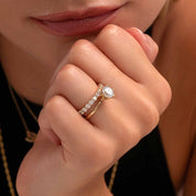 Diamond Crown - Set Engagement Ring - Narcissus