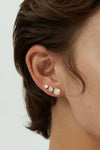 Phos Diamond Bezel Studs