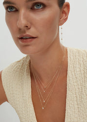 Éclat Diamond Bezel Necklace