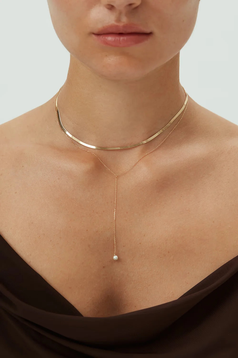 Herringbone Chain Necklace