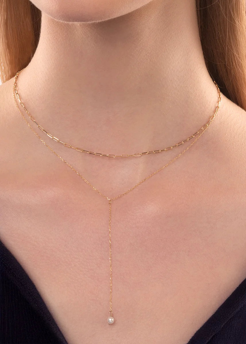 Paperclip Chain Necklace
