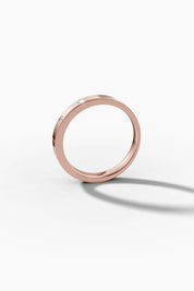Diamond Dot Ring - Rose Gold