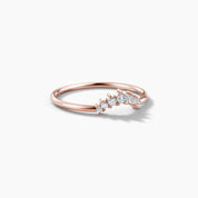 Pointe Diamond Ring - White Gold