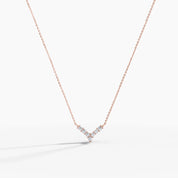 Diamond V Necklace