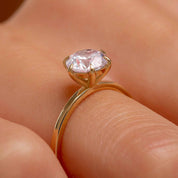 Six - Prong Solitaire Engagement Ring - Narcissus