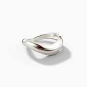 Chunky Wave Dome Ring - Rose Gold