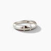 Pavé Diamond Dome Ring - White Gold