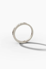 Diamond Dot Ring - White Gold