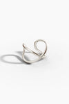 Aeno Ear Cuff - White Gold