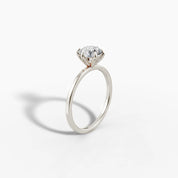 Six-Prong Solitaire Engagement Ring