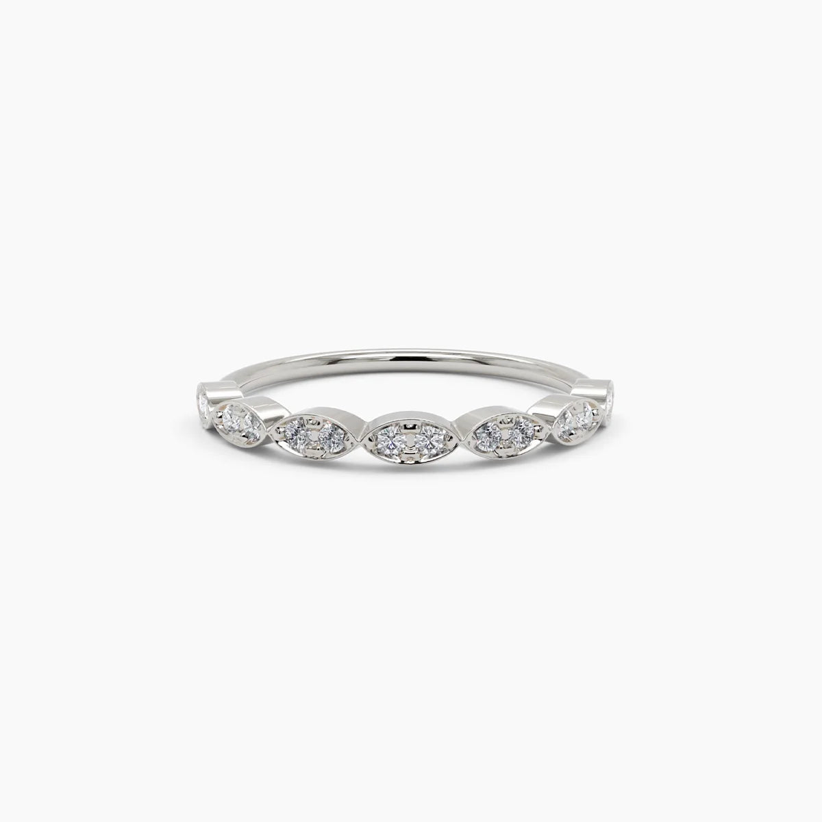 Marquise Eternity Band Ring