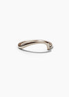 Kampi Wave Gold Ring - White Gold