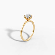Six-Prong Solitaire Engagement Ring