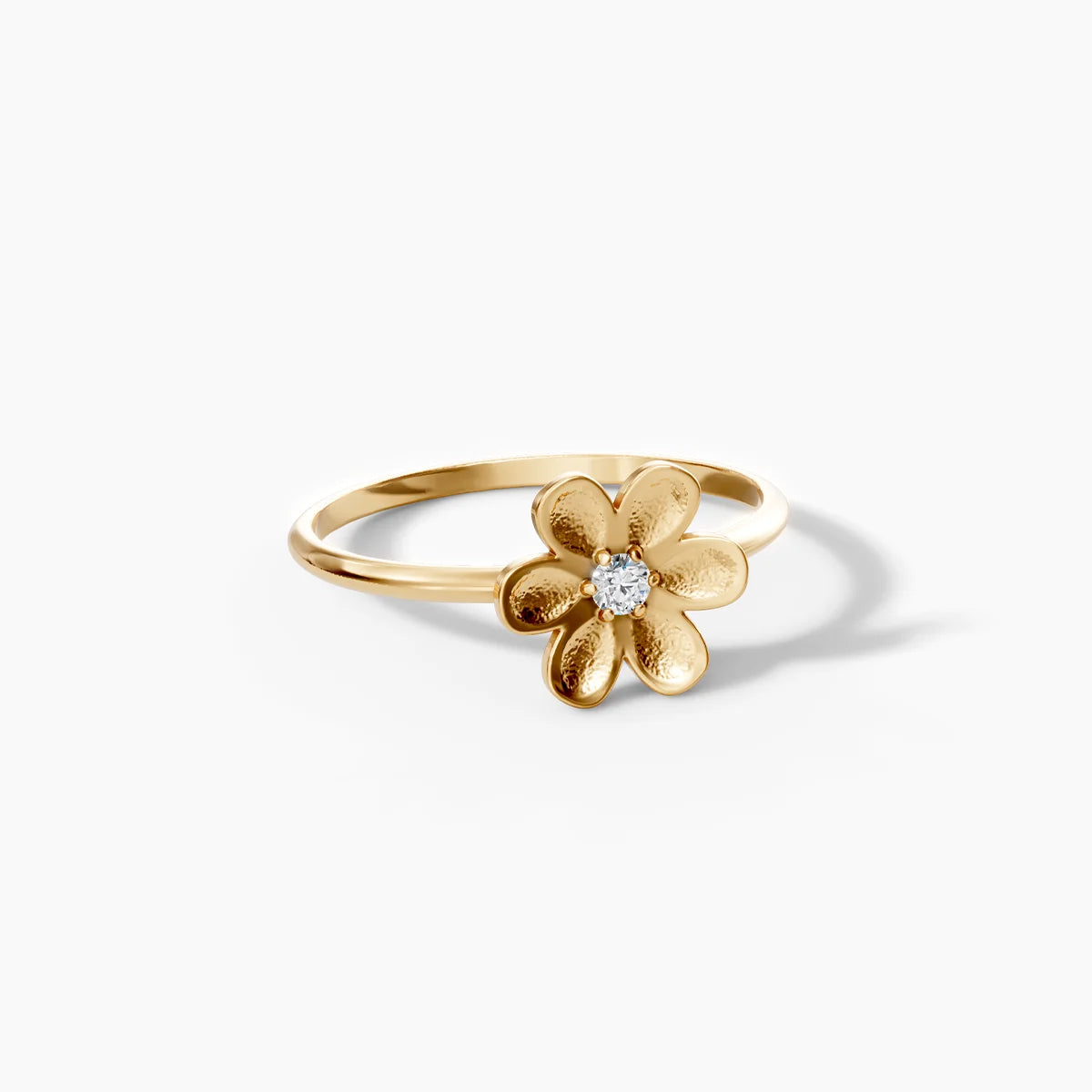 Lucky Flower Charm Ring
