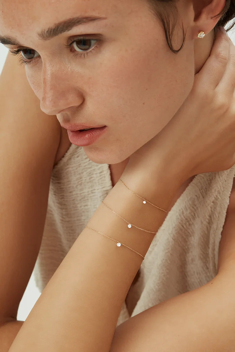 Núde Spark Diamond Bracelet - Rose Gold