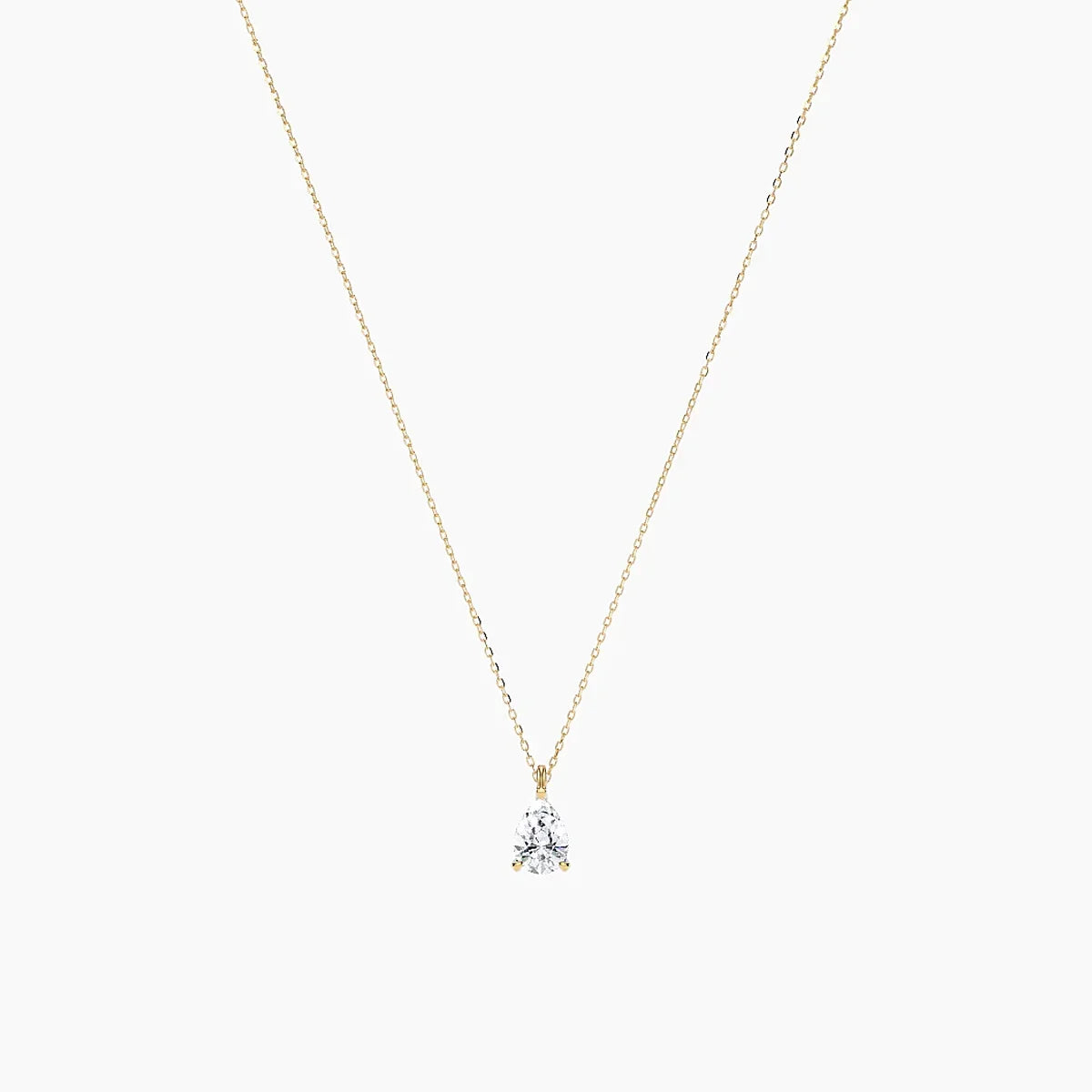 Éclat Pear-Cut Diamond Necklace