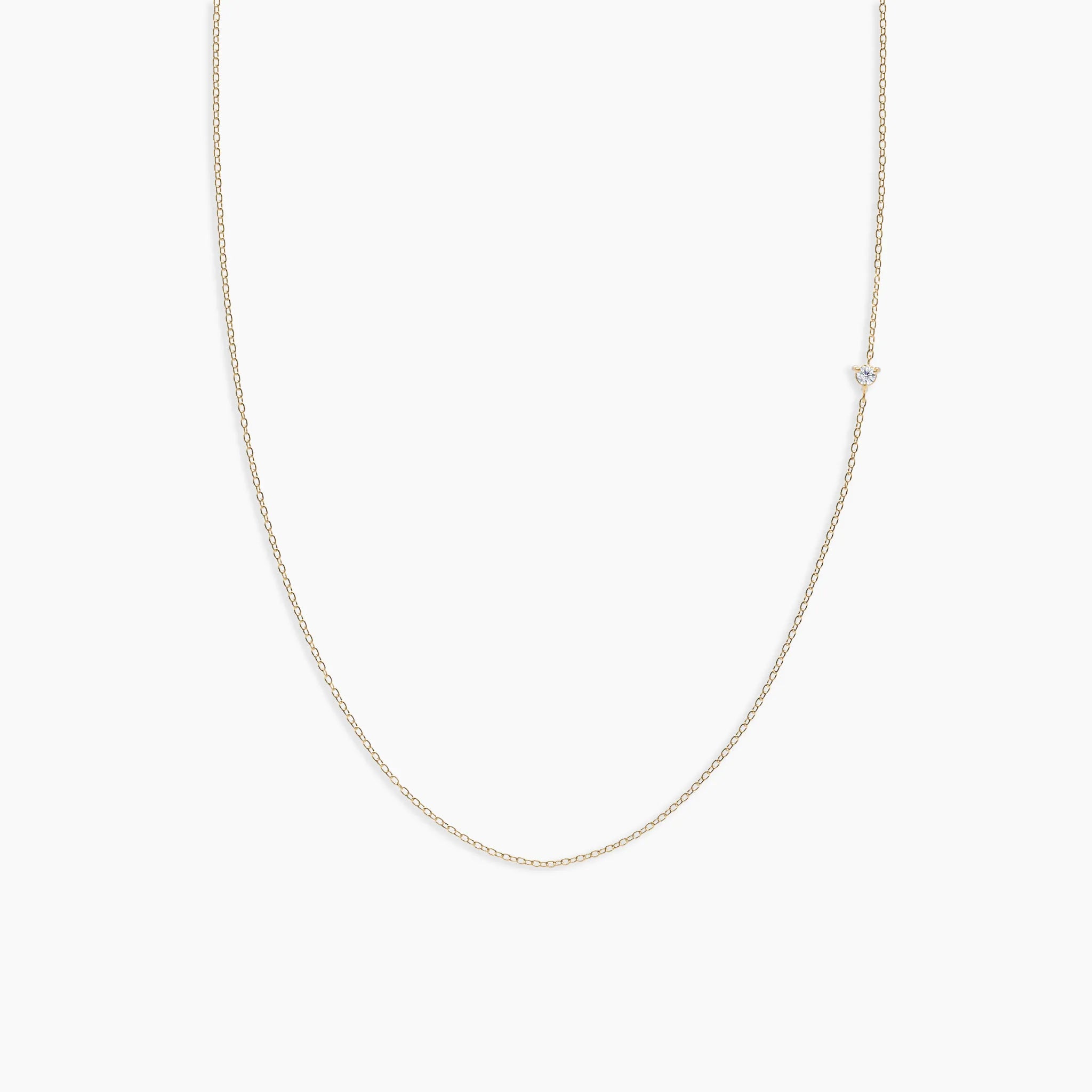White Gold chain choker diamond necklace on a white background