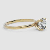 Classic Solitaire Diamond Engagement Ring - Narcissus