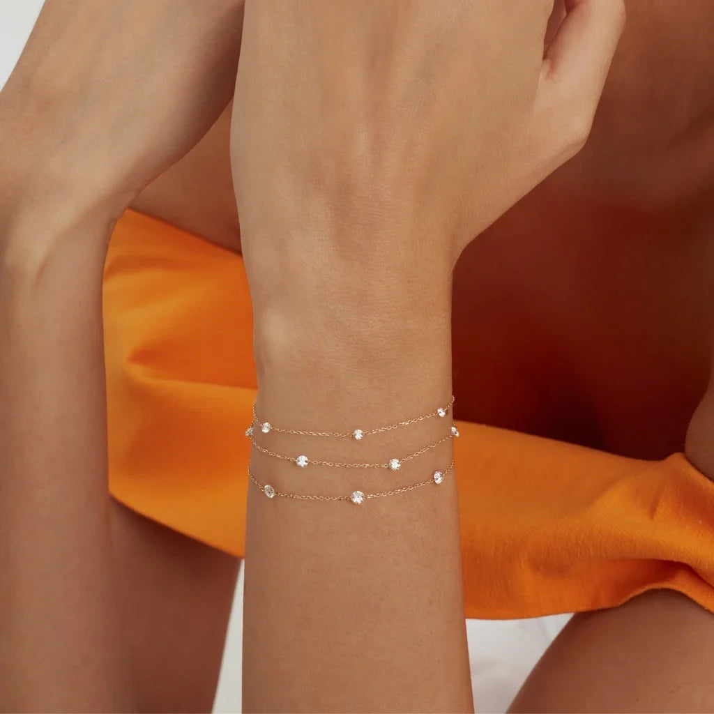 Diamond Station Bracelets