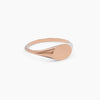 Sfragis Mini Signet Ring - Rose Gold