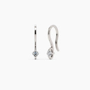 Diamond Droplet Earrings - Narcissus