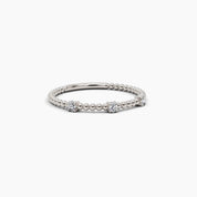 Diamond Beaded Ring - Narcissus