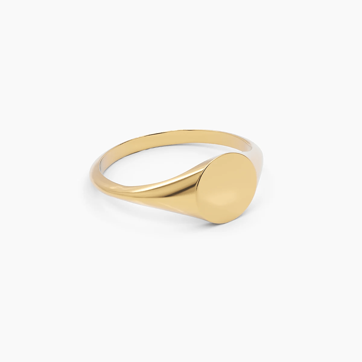 Medium Signet Ring - Narcissus