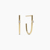 Diamond Accent Hoops