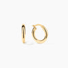 Classic Tube Hoop Earrings Small (pair)