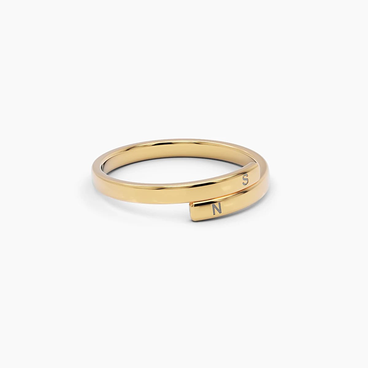 Dainty Spiral Ring - Narcissus