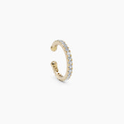 Minimalist Diamond Ear Cuff - Narcissus