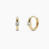 Diamond Accent Hoops Notes