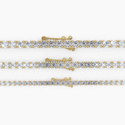 Lab Grown Diamond Tennis Bracelet, 1.50ctw, 14k Yellow Gold - Narcissus