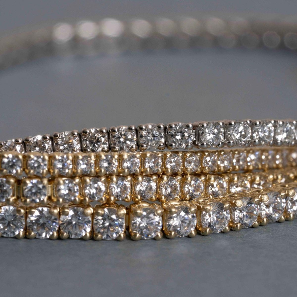 Lab Grown Diamond Tennis Bracelet, 1.50ctw, 14k White Gold - Narcissus