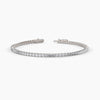 Lab Grown Diamond Tennis Bracelet, 2.50ctw, 14k White Gold