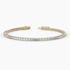 Lab Grown Diamond Tennis Bracelet, 3.50ctw, 14k Yellow Gold